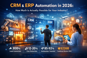 Read more about the article CRM & ERP Automation in 2026: How Much Is Actually Possible for Your Industry?